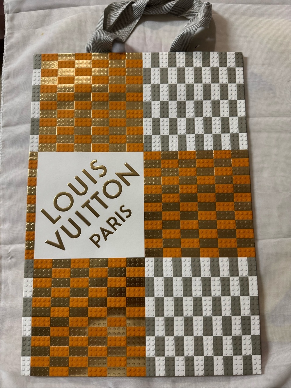Louis Vuitton 💯% Authentic Iconic LE 2022 Holiday luxury paper shopping gift Bag